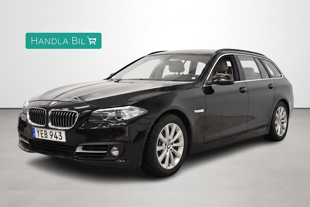 BMW 520 d Aut Drag Rattvärme Pdc Skinn Nybes 190hk