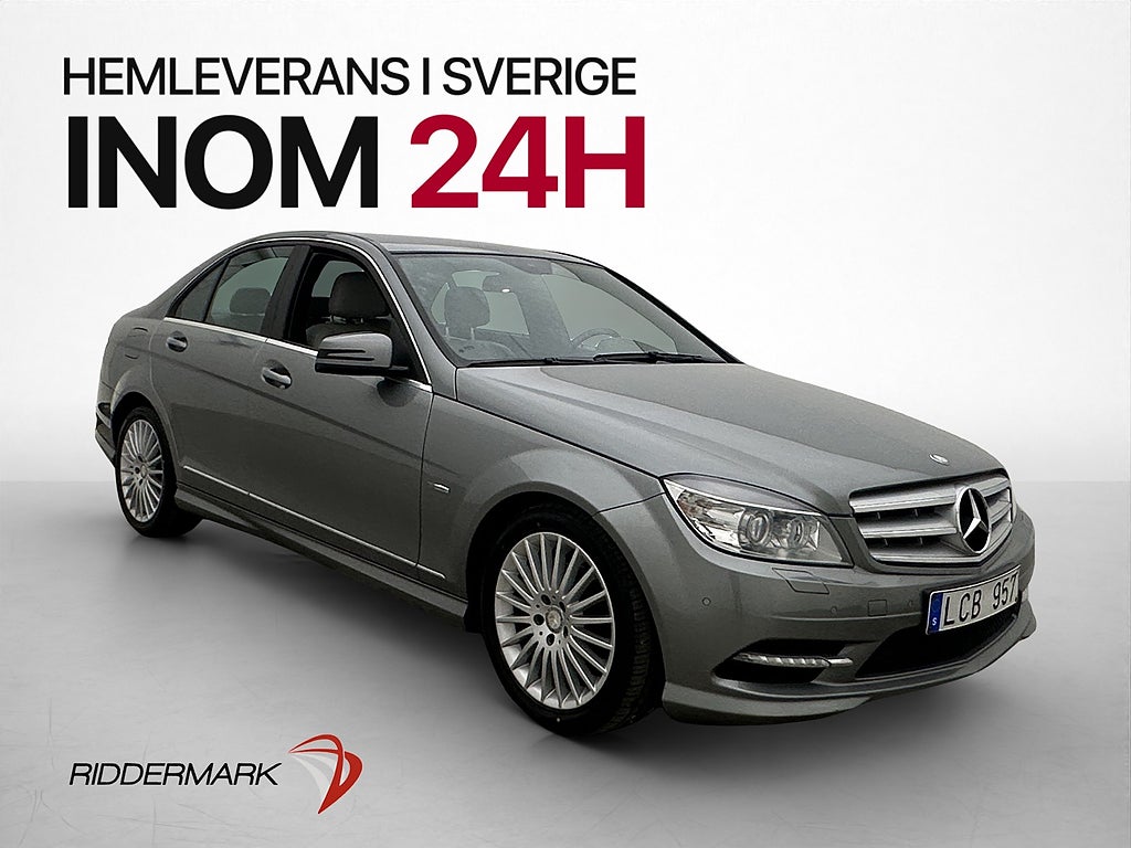 Mercedes-Benz C AMG Skinn Sensorer Farthållare