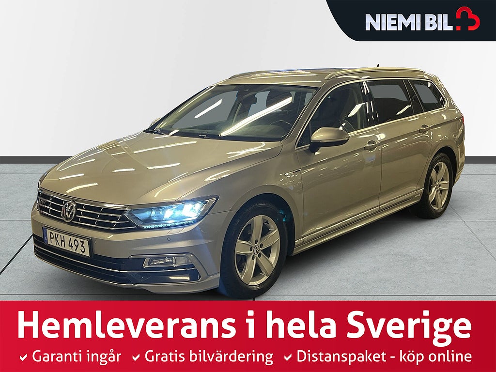 Volkswagen Passat Sportscombi 2.0 TDI GT R-Line Drag/DVärm/Kamera/Cockpit