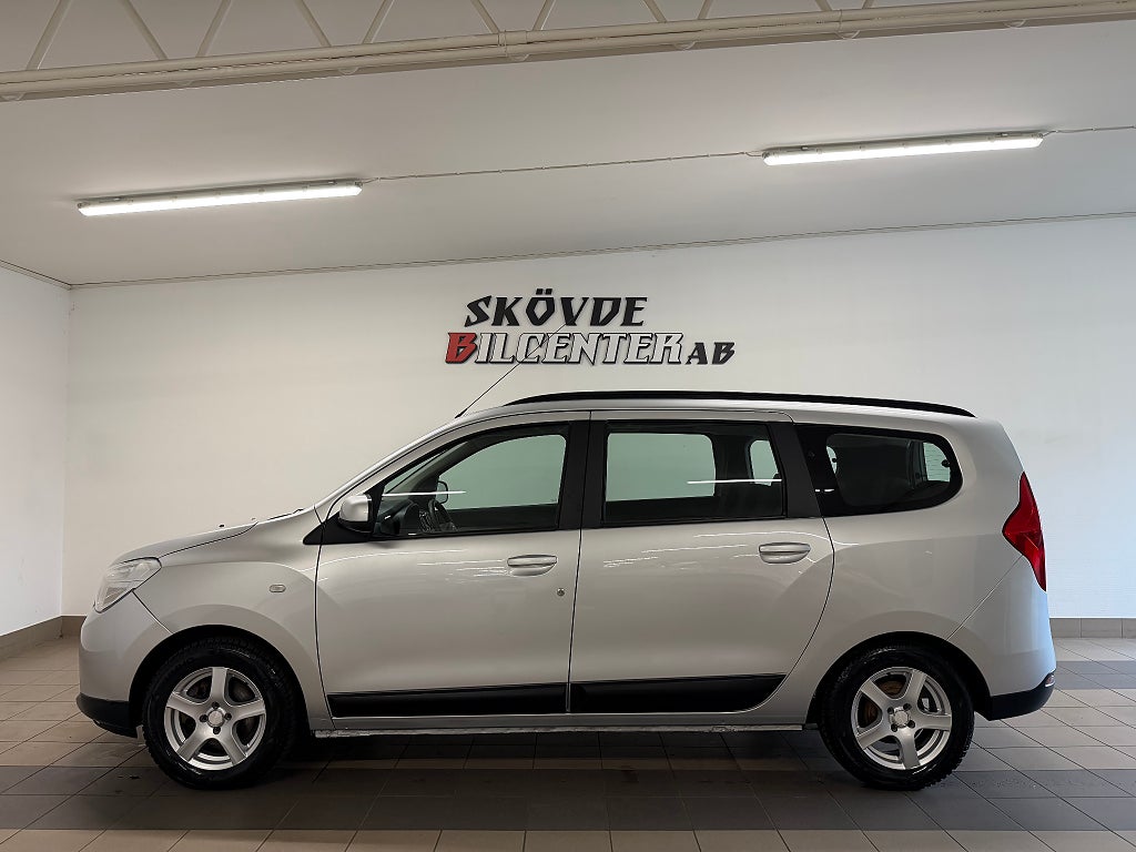 Dacia Lodgy 1.5 dCi 7-Sits/AC/Nyservad/Motor&Kupevärmare/Nybesiktad