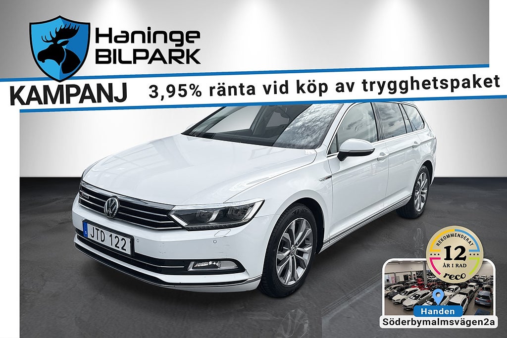 Volkswagen Passat SC 2.0 TDI 4M DSG Läder Värmare B-kamera/SUPERDEAL 3,95