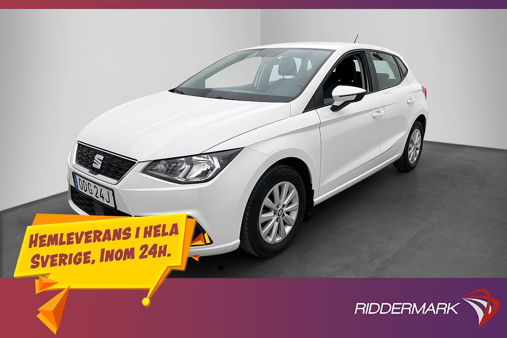 Seat Ibiza 1.0 MPI 80hk Style P-Sensorer Farthållare BT