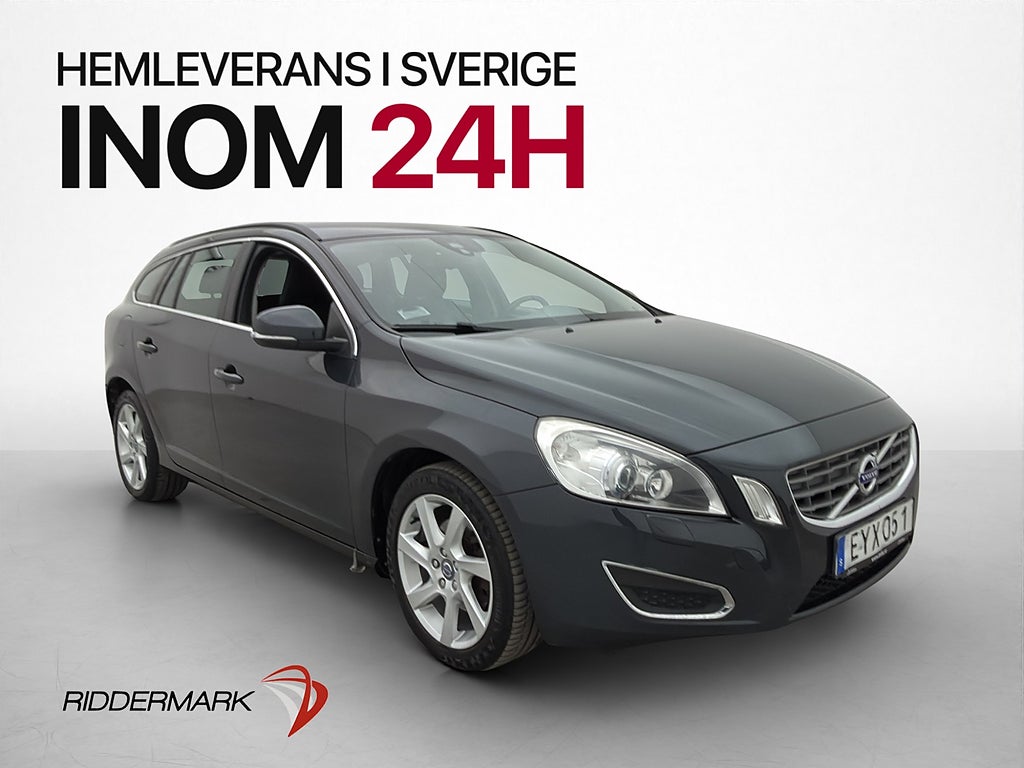 Volvo V60 D2 115hk Momentum Värmare Dragkrok P-Sensorer