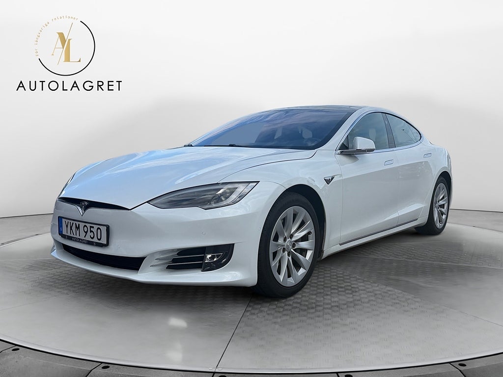Tesla Model S 75D Preimum Panorama Autopilot Luftfjädring 525hk Nybes