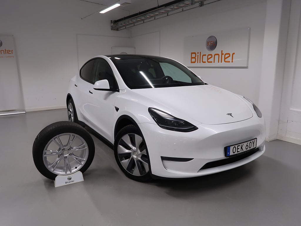Tesla Model Y *KAMPANJ* Long Range AWD V-Däck ingår Drag-Pano-Kamera-