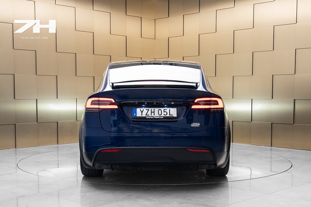 Tesla Model X Plaid / Uppdaterad Autopilot / 6-sits / Drag