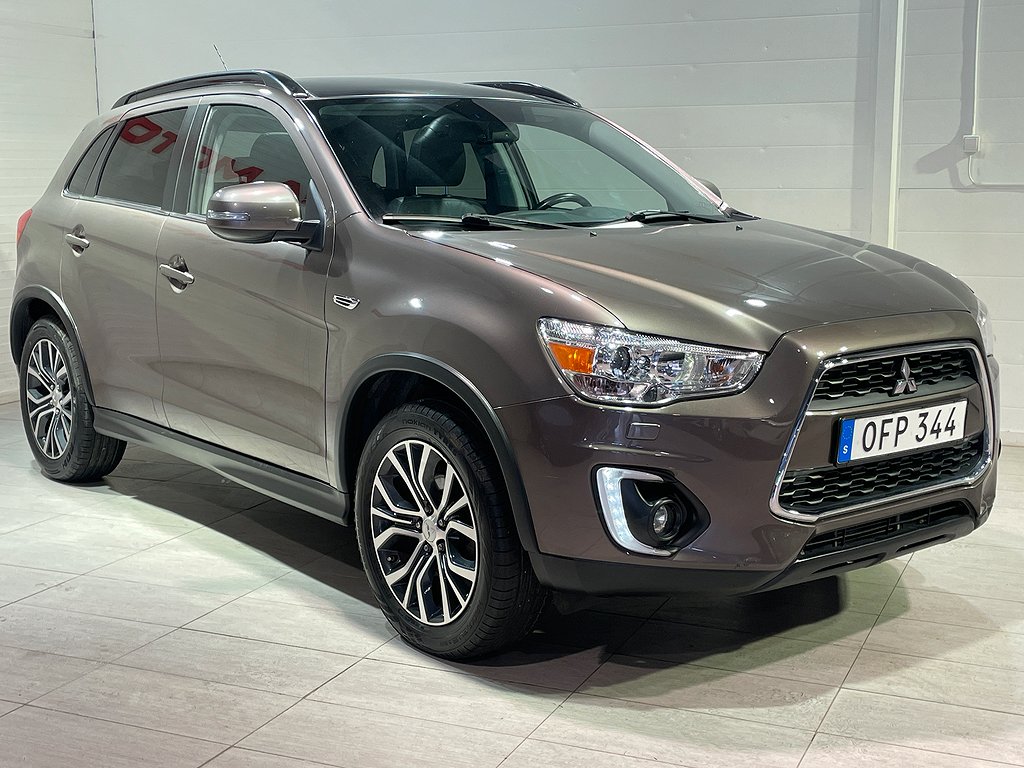 Mitsubishi ASX 2.2 Di-D 4WD| Läder | Nyservad | Nya däck 2016