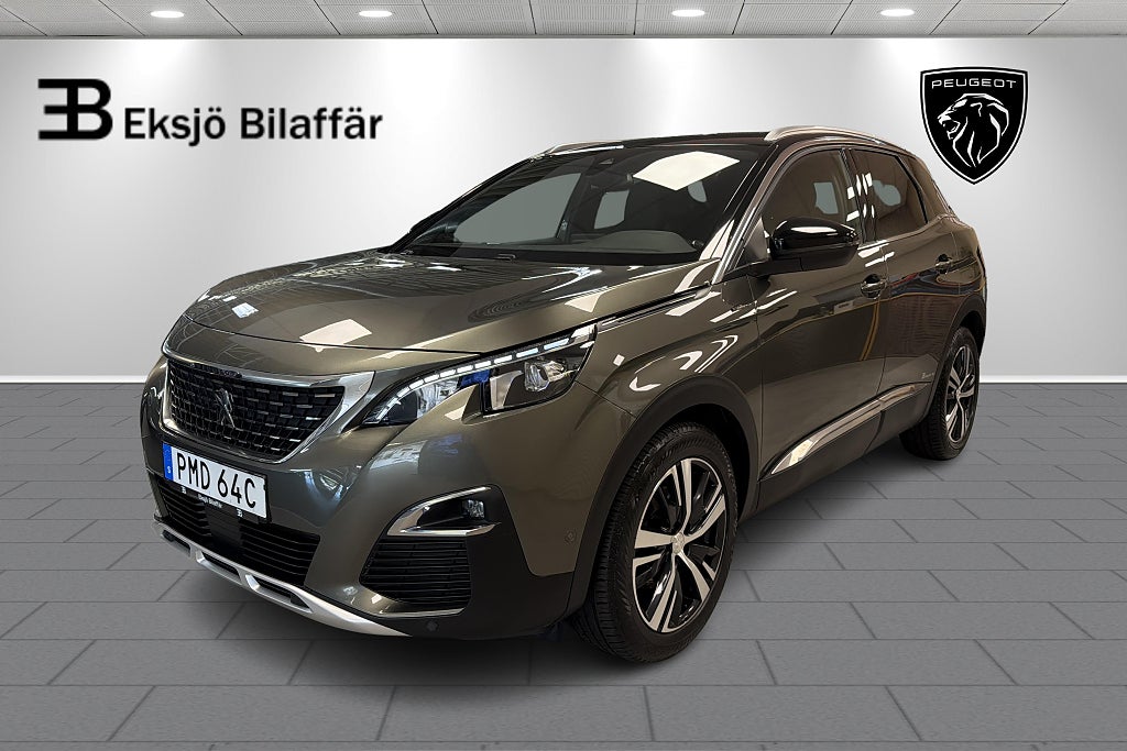 Peugeot 3008 GT-Line 130hk Automat *Dragkrok, Kamera, Key Less Go*
