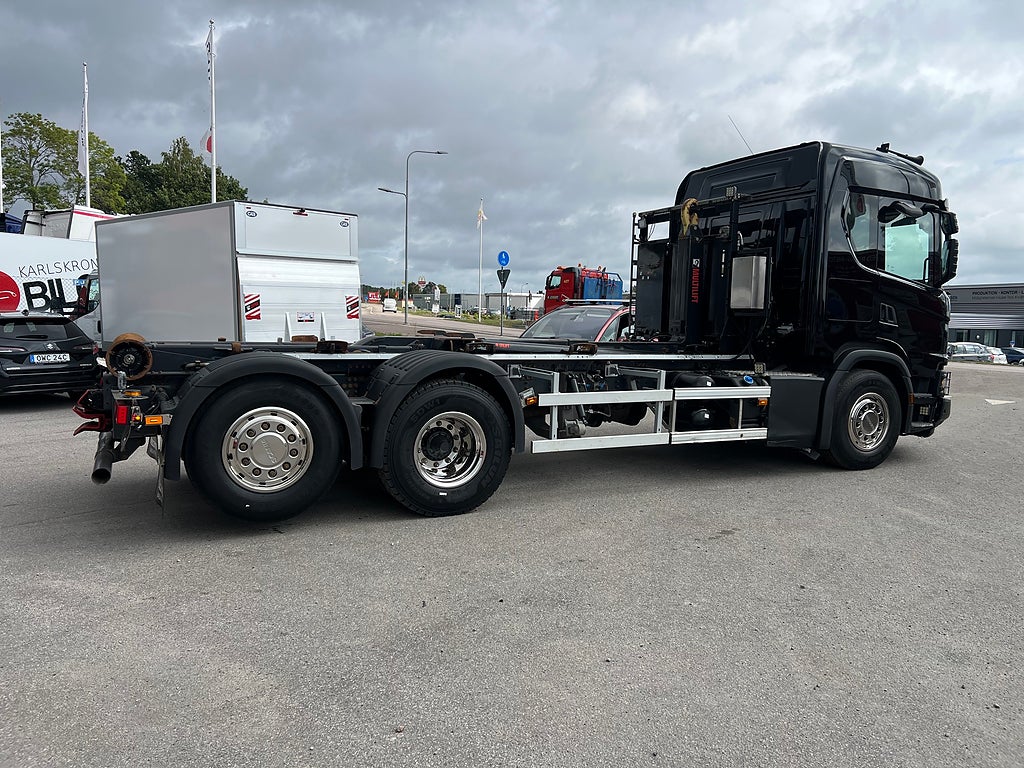 Scania G450 6x2*4 XT Lastväxlare, Fullt Plogutrustad