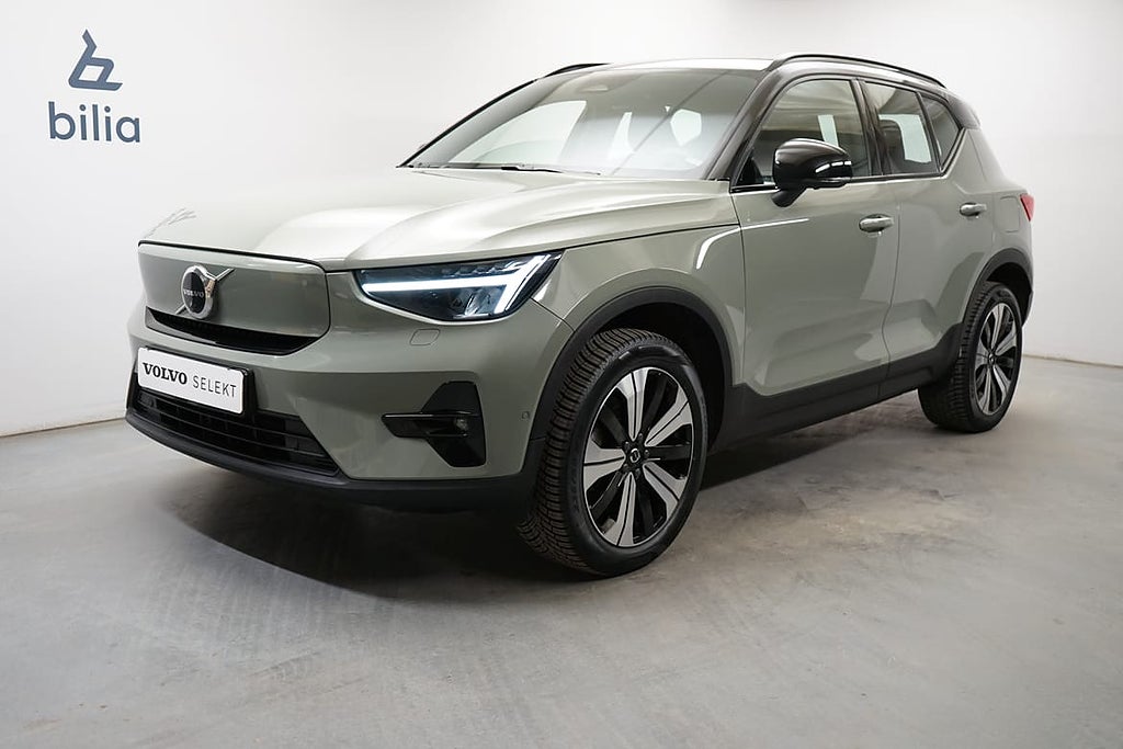 Volvo XC40 Recharge Single Motor Ultimate, Ränta 2.95%, Taklucka, Förarstol
