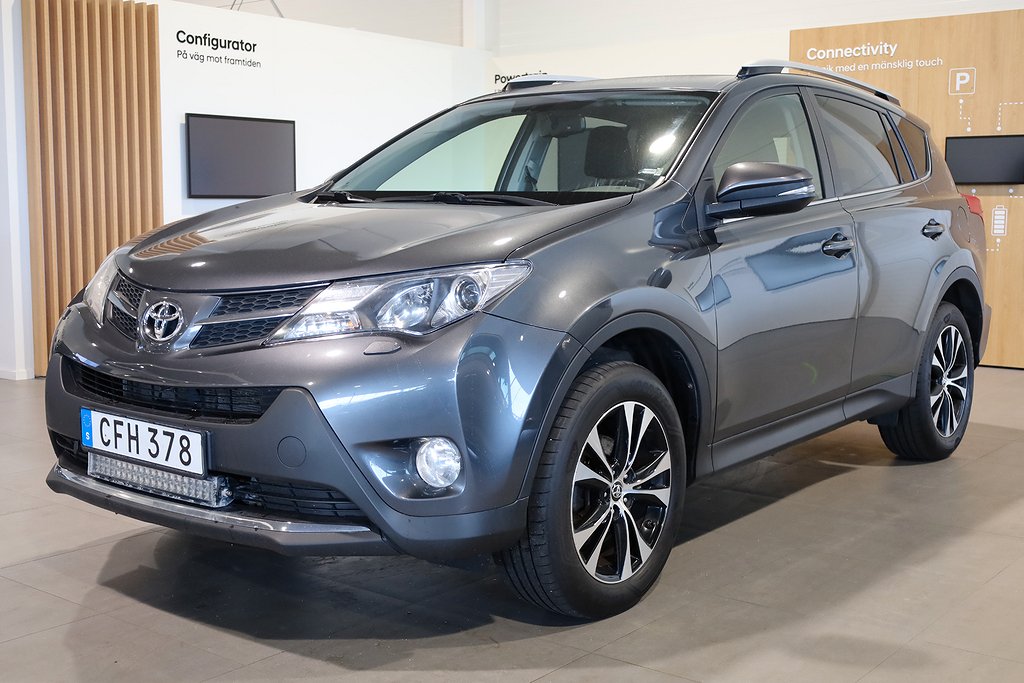 Toyota RAV4 2,0 D-4D EDITION 50 AWD Extraljus Motorv Drag 2014