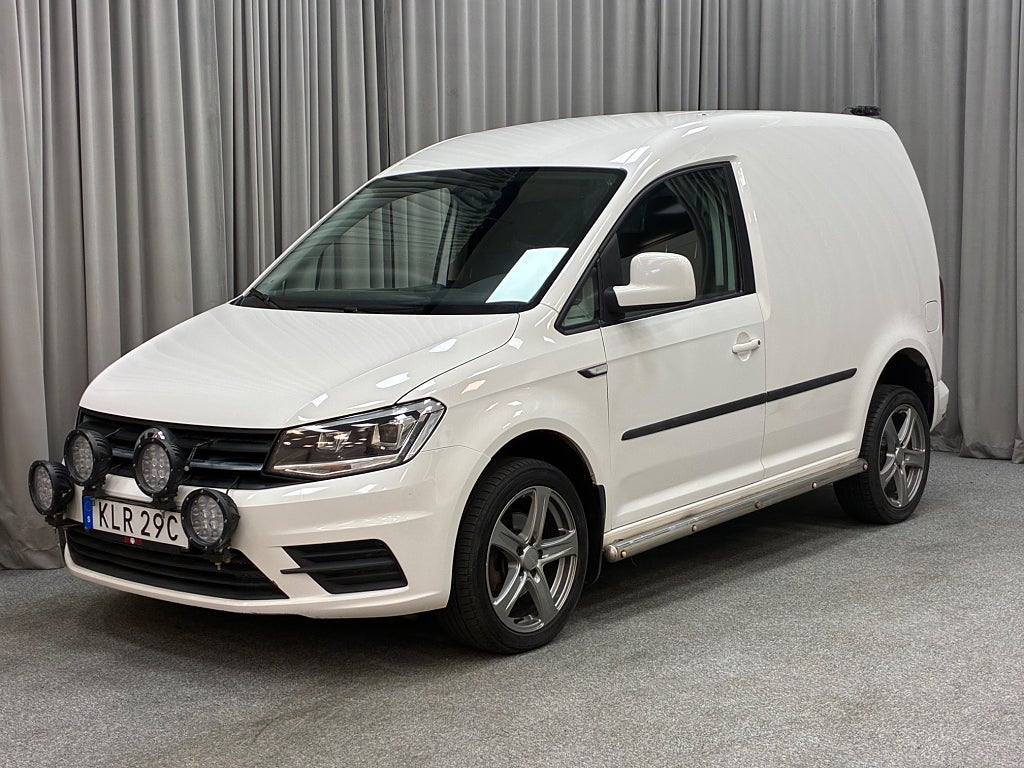 Volkswagen Caddy 2.0 TDI 150HK 4Motion Aut Värmare/Drag/PDC/Nyservad