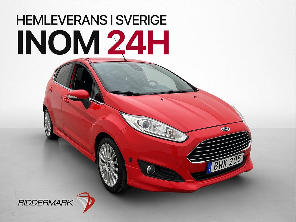 Ford Fiesta 1.0 EcoBoost Titanium Farthållare Bluetooth AC