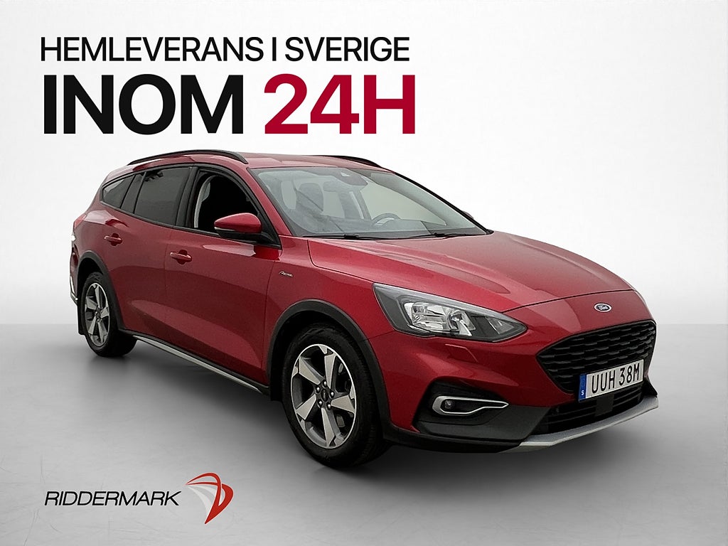 Ford Focus 1.0 Active Drag Navi Rattvärme Kamera CarPlay