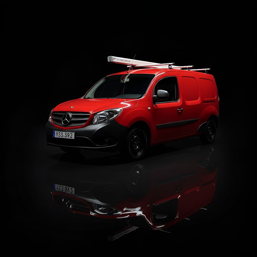 Mercedes-Benz Citan 109 CDI Lång 3 sits NYBES NY SERVAD