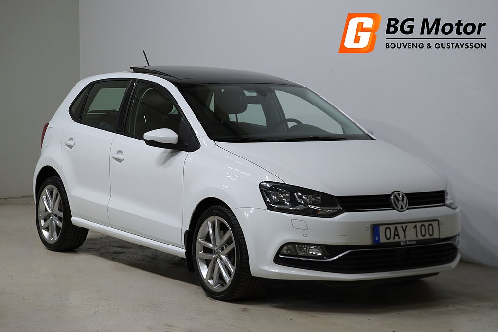 Volkswagen Polo 5-dörrar 1.2 TSI 110HK Automat Pano/PDC