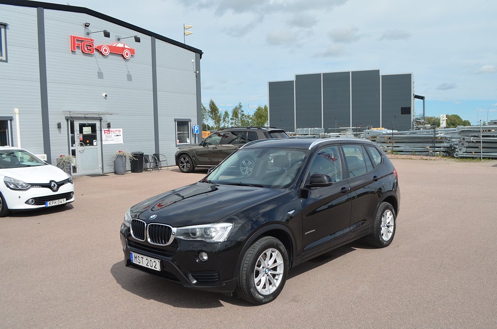 BMW X3 xDrive20d Steptronic 190 hk D-Värmare Navi Euro 6