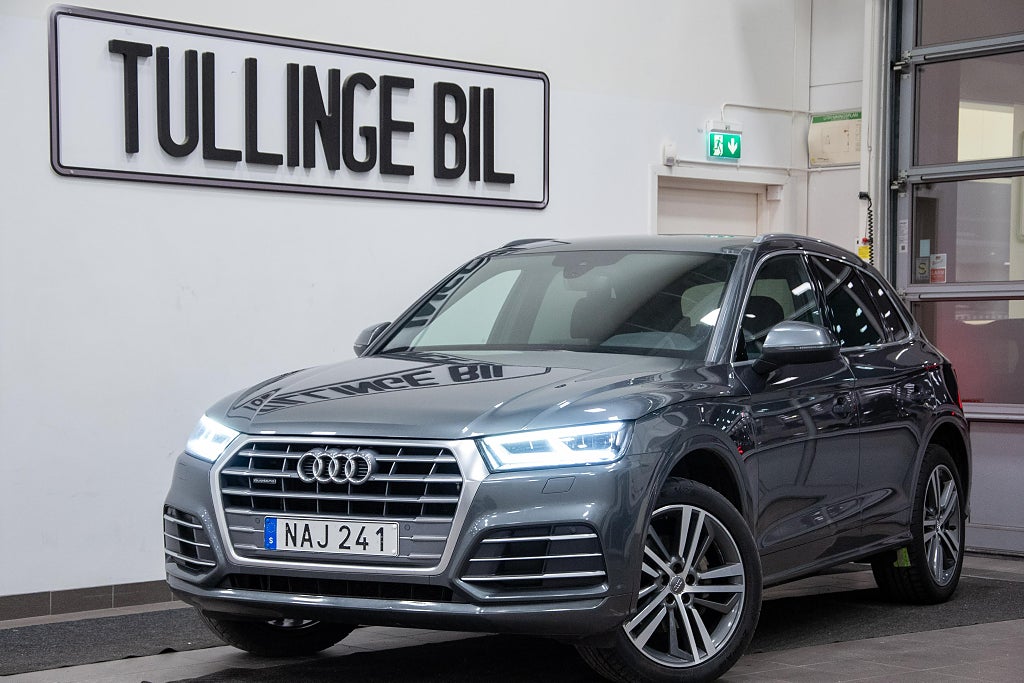 Audi Q5 40 TDI Q 190HK S Line Backkamera Dragkrok Värmare 