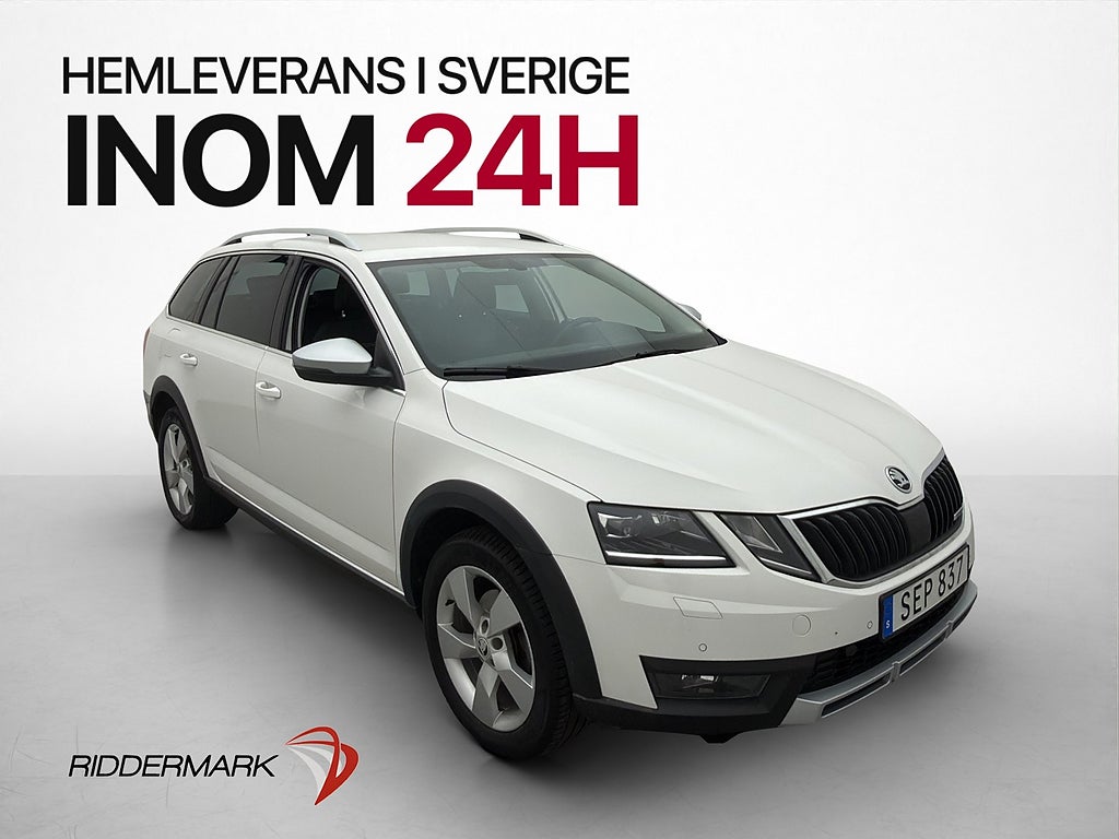 Skoda Octavia Scout 2.0 TDI 4x4 Premium D-Värm B-Kamera Drag