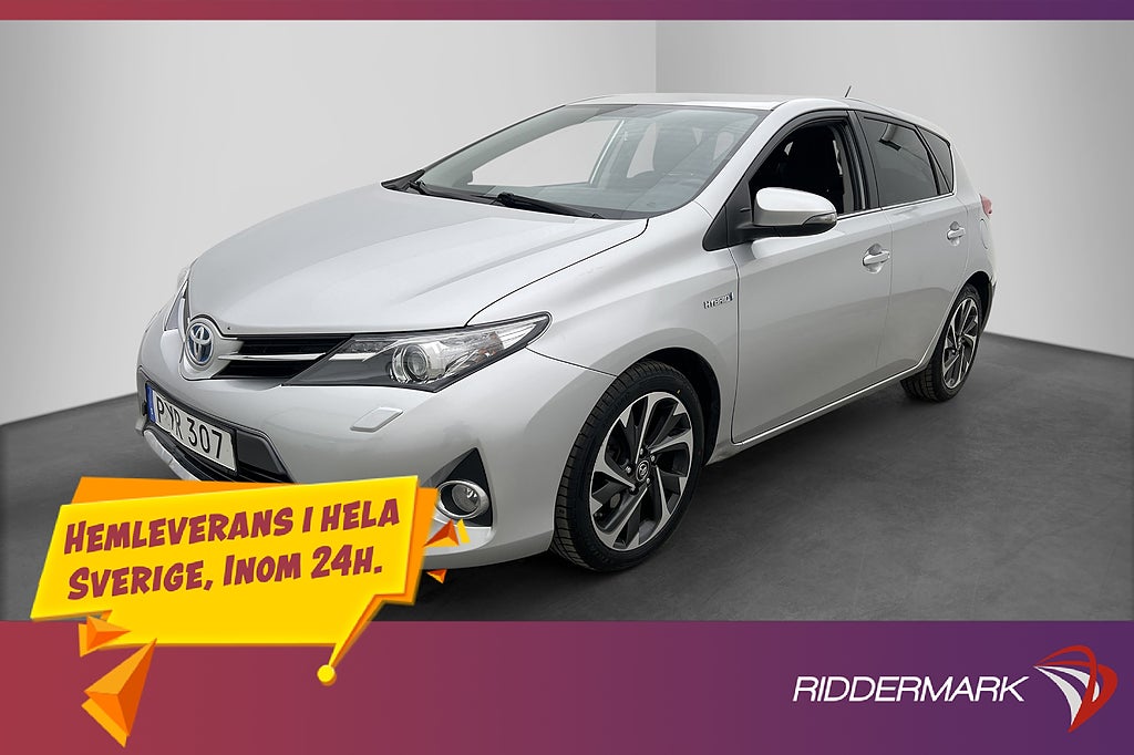 Toyota Auris Hybrid e-CVT Edition Feel Kamera Keyless 136hk