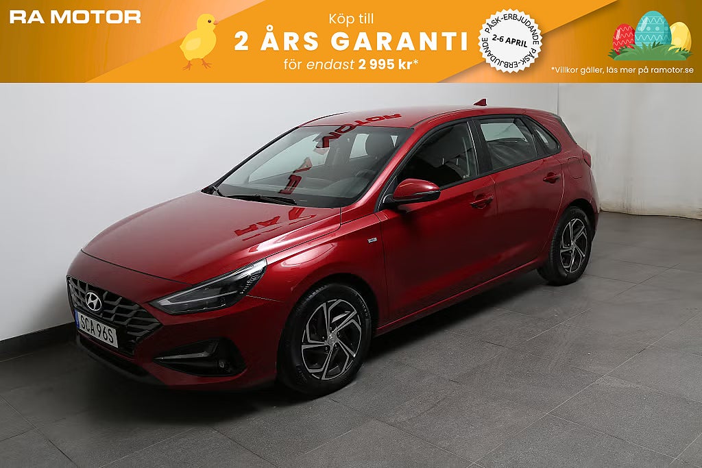 Hyundai i30 1,5 T-GDI 48V MHEV 159hk Advanced Aut Keyless Dragkrok 2022