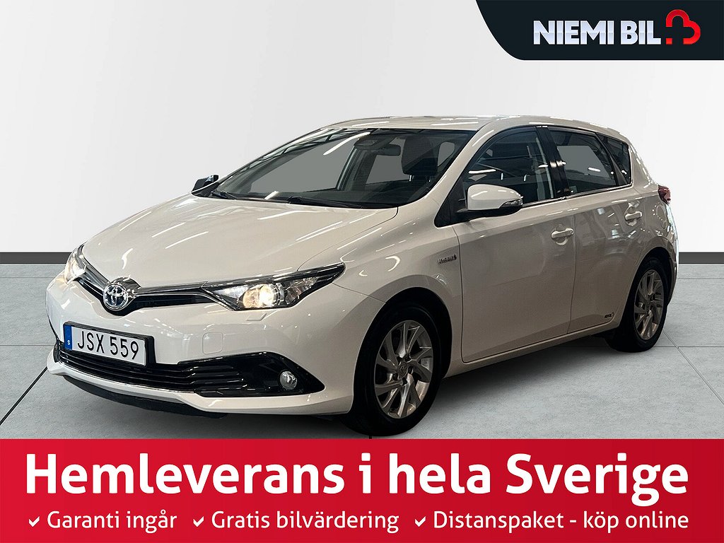 Toyota Auris Hybrid e-CVT/S&V-hjul/Kamera/Bluetooth/Kamkedja