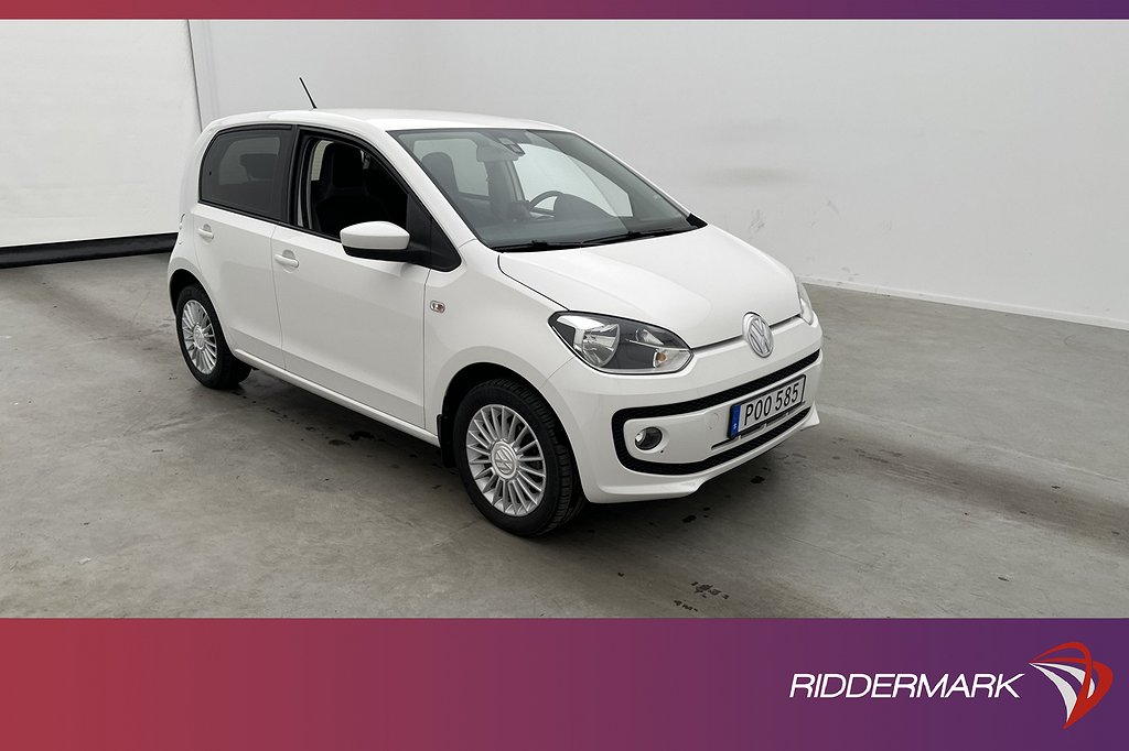 Volkswagen UP! 1.0 MPI 75hk high up! Sensorer Farthållare