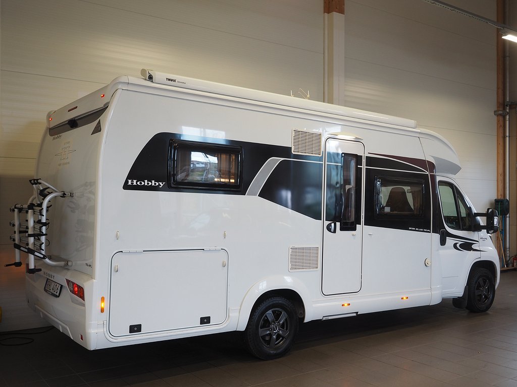Hobby Optima De Luxe T65 HFL Markis Cykelställ 3500kg 2017