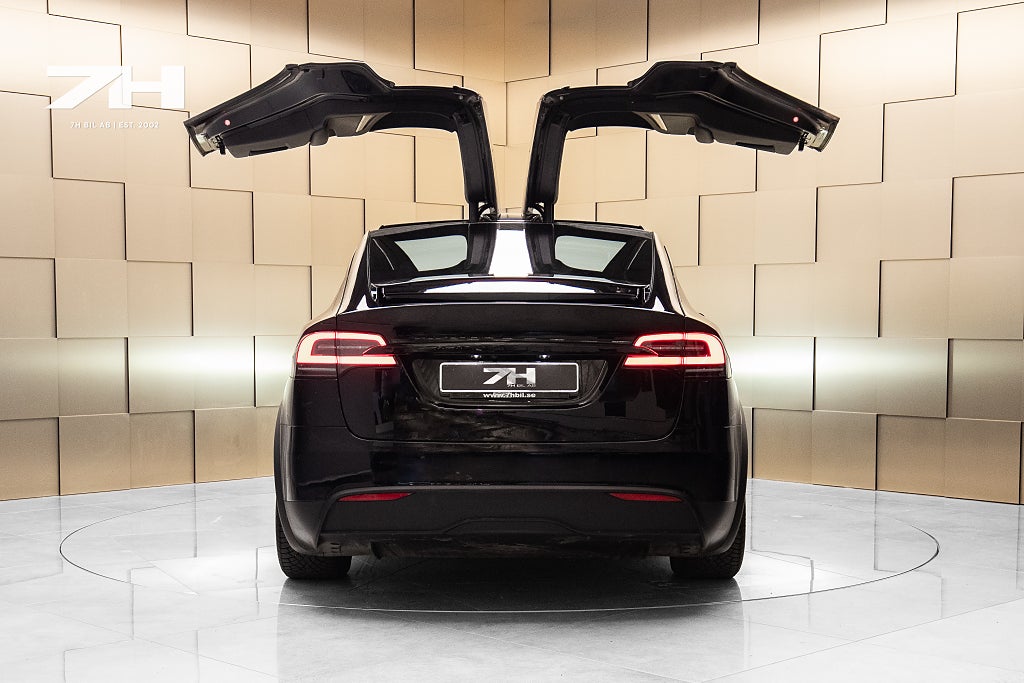 Tesla Model X Plaid / Uppdaterad Autopilot / 6-sits / Drag