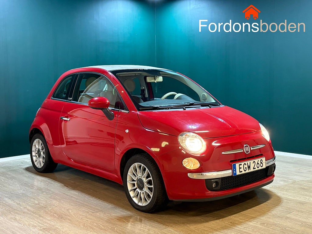 Fiat 500C 1.2 8V Lounge Cab 69hk