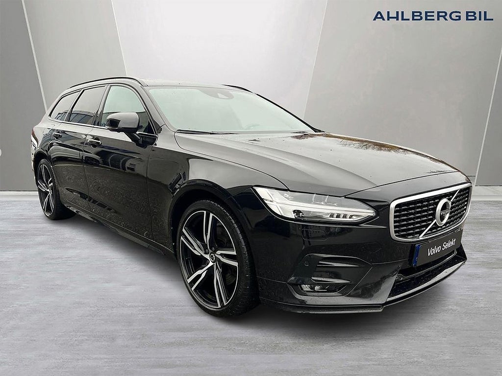 Volvo V90 T4 R-Design, Teknikpaket PRO, Loungepaket, Klimatpaket, Ventiler