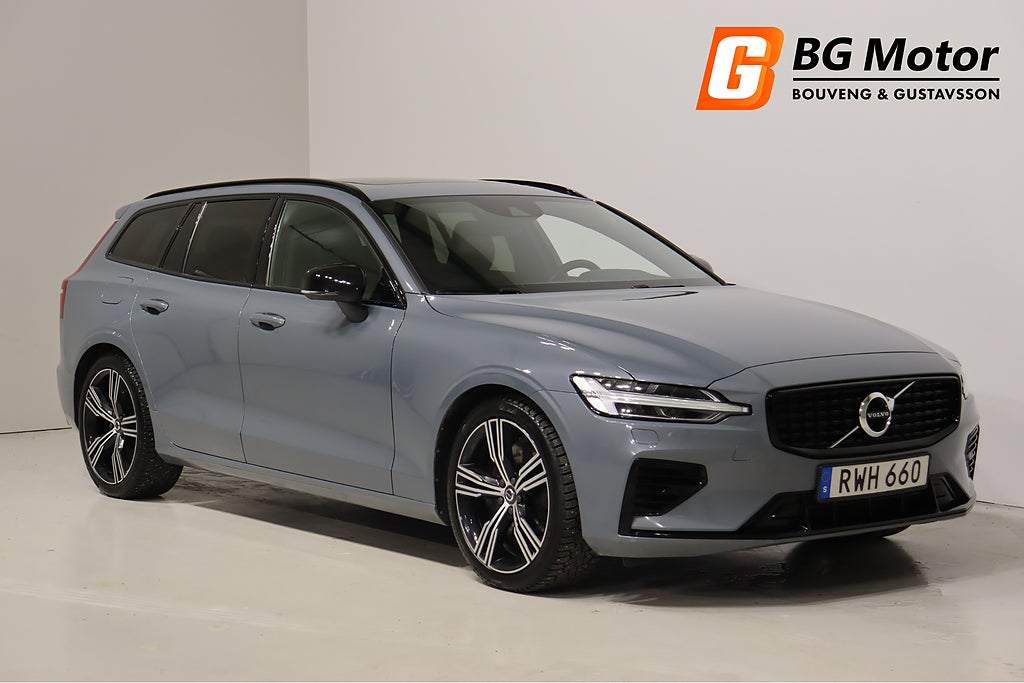Volvo V60 Recharge T8 392HK AWD R-Design Leasbar 1,99% Ränta