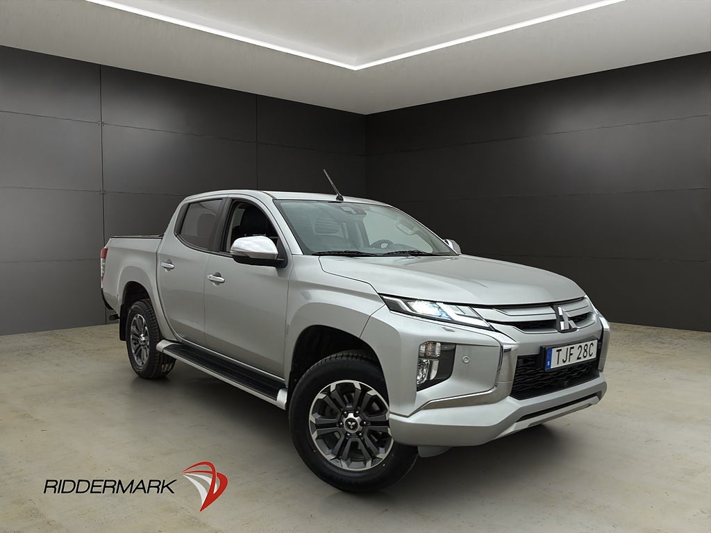 Mitsubishi L200 Premium 2.2 4WD 360° Drag Skinn Diff MOMS