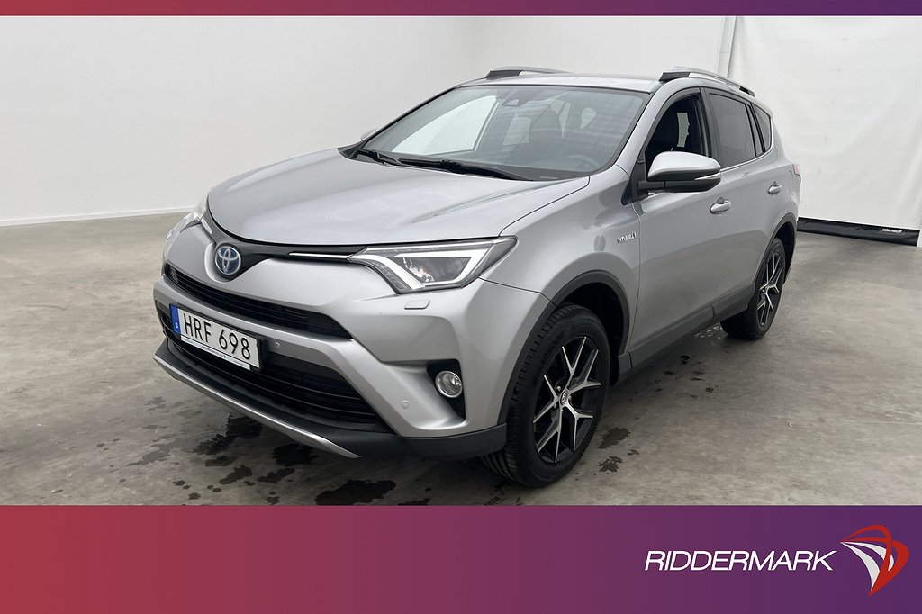 Toyota RAV4 Hybrid AWD 197hk Active Plus Kamera Drag Välserv