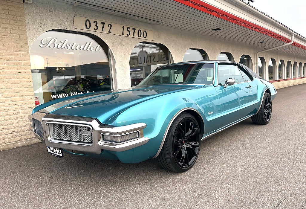 Oldsmobile Toronado Coupé 7.5 V8 Aut 381 Hkr 20 tum Alu 1968 Ruggig bil!
