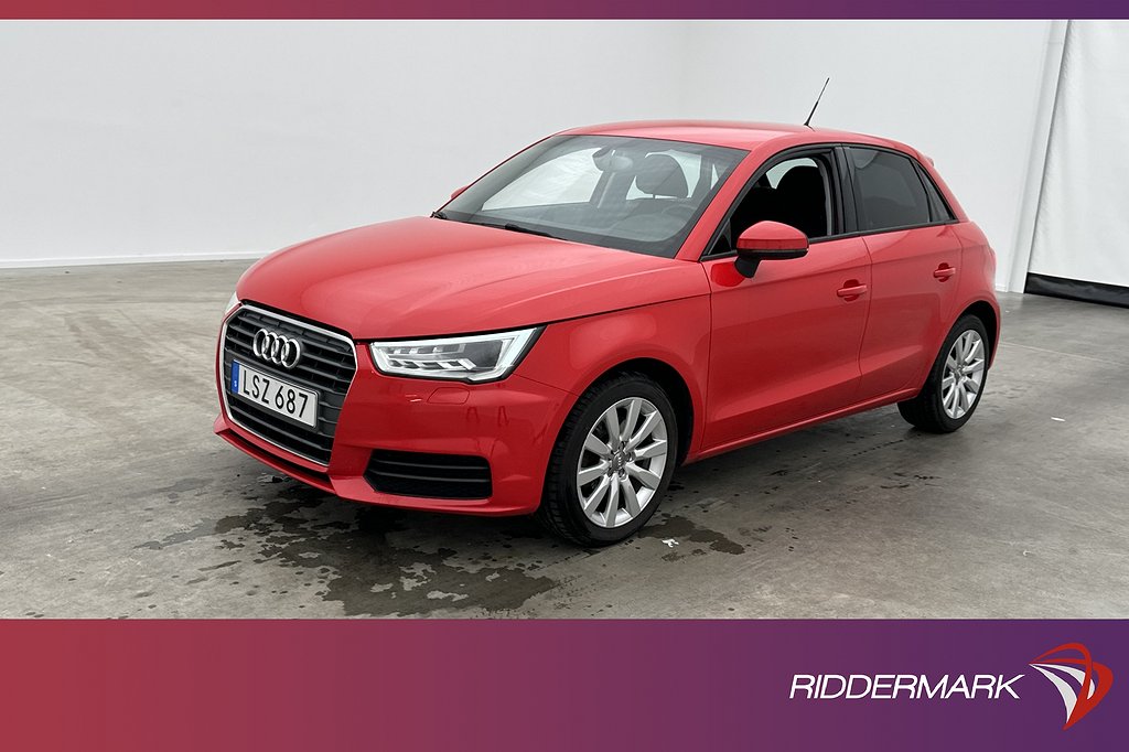 Audi A1 Sportback 1.4 TFSI 125hk Sport Edition Sensorer