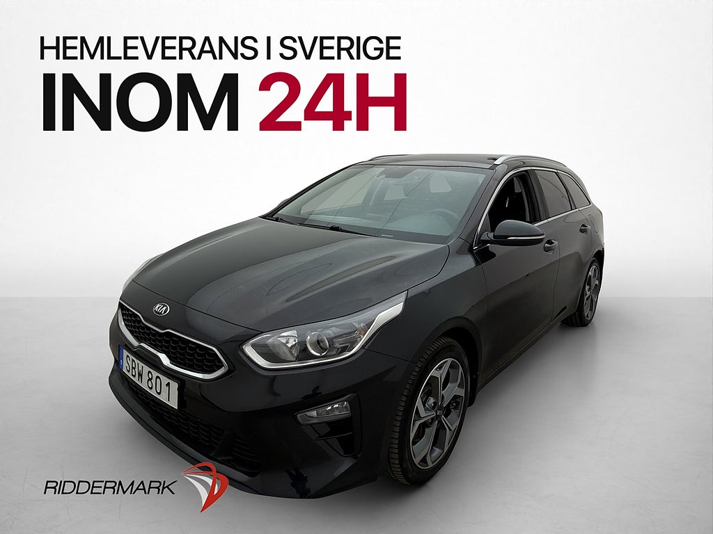 Kia Ceed 140hk Advance Kamera CarPlay Rattvärme