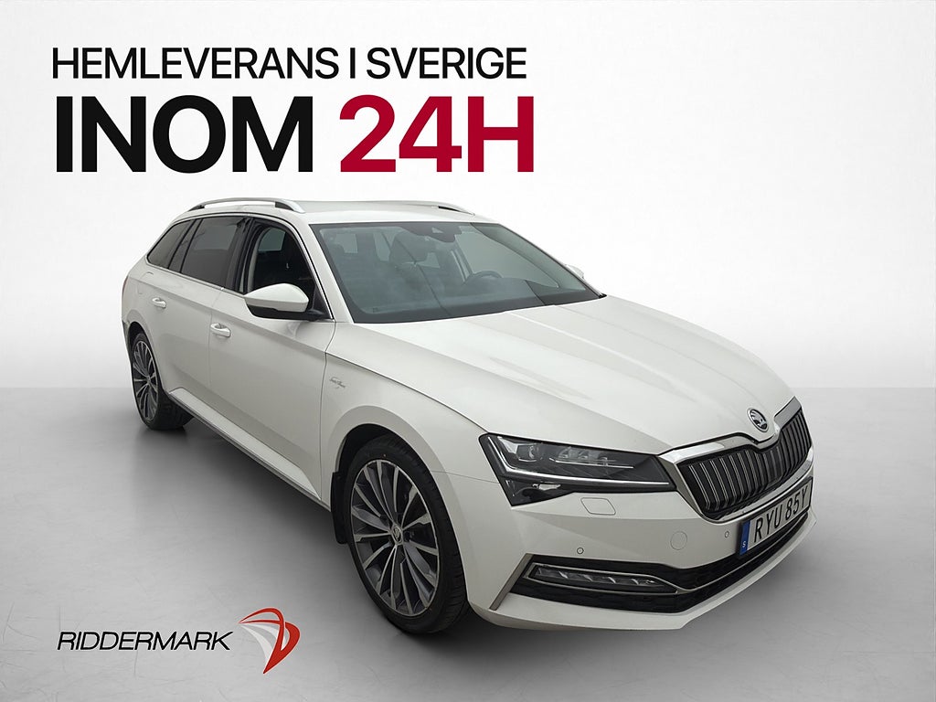 Skoda Superb 1.4 TSI iV L&K Cockpit Värm Kamera Drag Canton
