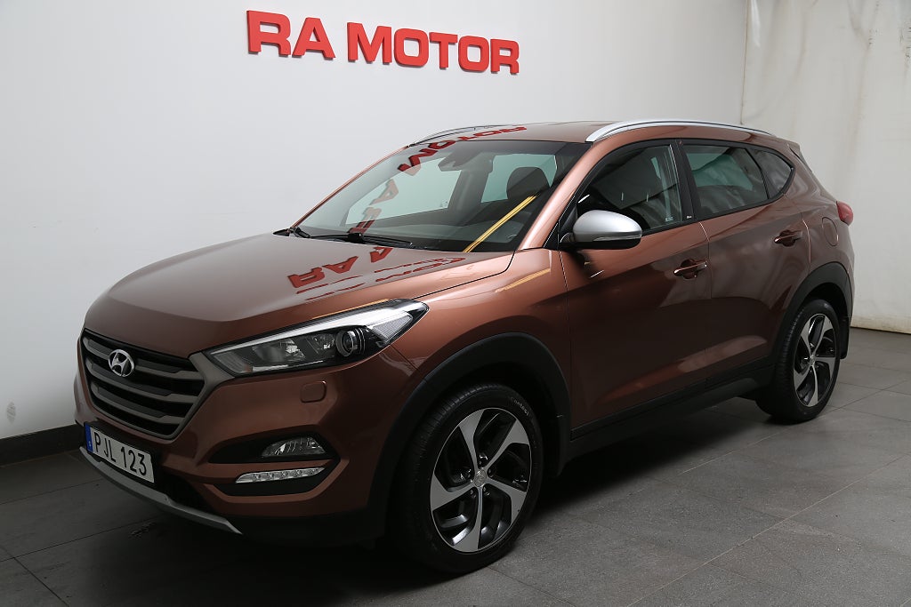 Hyundai Tucson 1,6 T-GDI 177hk MOVE! 4WD Aut Navi Kamera 19" 2018