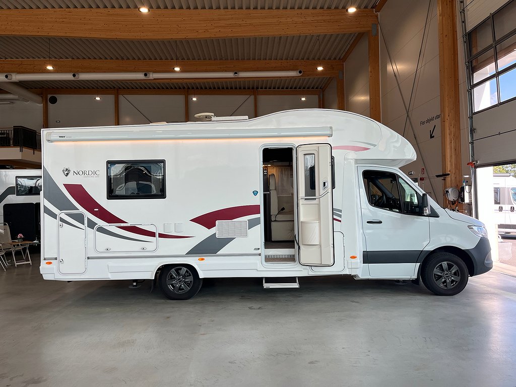 Nordic Explorer / Hyd-stöd / ALDE / MB / Taksäng / AC bodel - Nordic