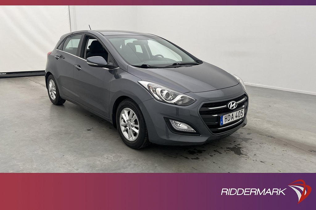 Hyundai i30 CRDi 110hk Comfort En-Brukare Sensorer Rattvärme