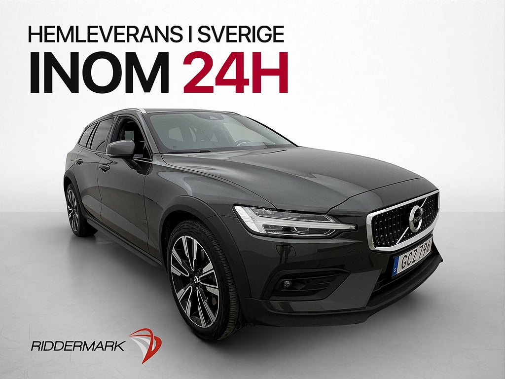 Volvo V60 Cross Country B4 AWD VOC Värm Kamera Skinn Elstol