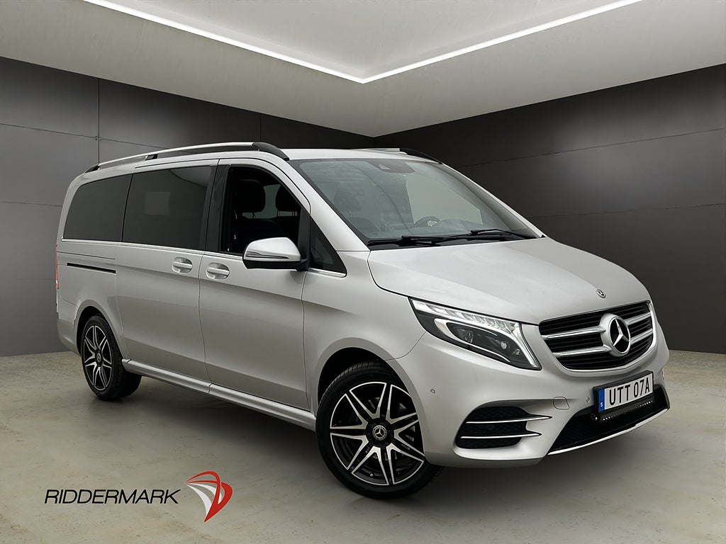 Mercedes-Benz V 220 d 4MATIC AMG Värm Drag Pano Kamera Skinn