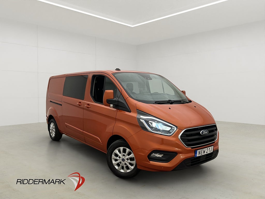 Ford transit-custom CrewVan L2 Värm Drag Kamera CARPLAY Moms