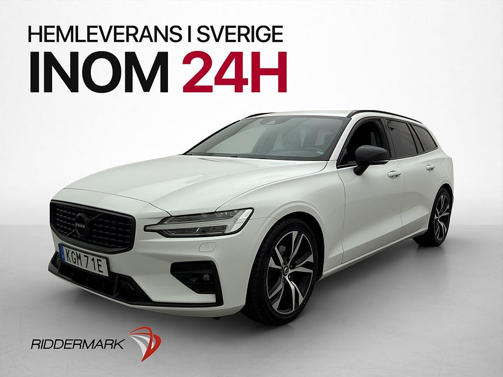 Volvo V60 D3 R-Design VOC Värmare Kamera Navi Elstol CarPlay