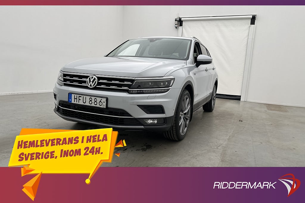 Volkswagen Tiguan Allspace TDI 4M 7-Sit Cockpit Värmare Drag