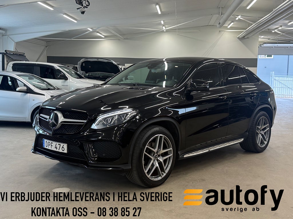 Mercedes-Benz GLE 350 d 4MATIC Coupé 9G AMG H/K DRAG NAVI KEYLESS 258HK