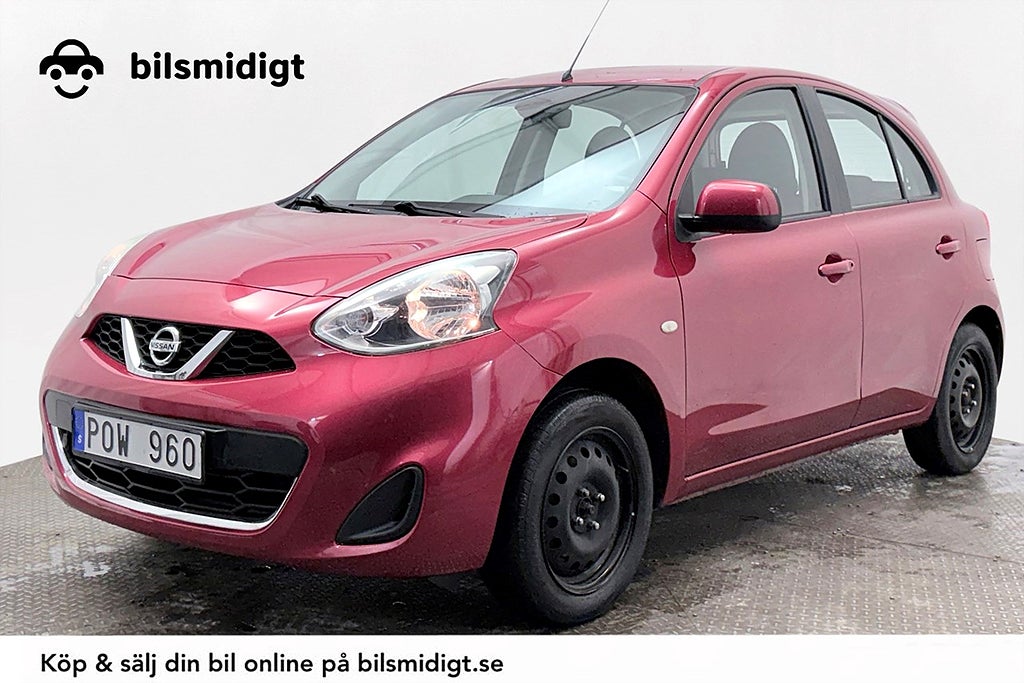 Nissan Micra Micra 1.2 Aut Bluetooth Nyservad Kamkedja 80hk