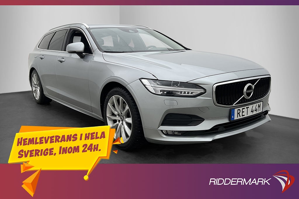 Volvo V90 D4 AWD Momentum Värmare Kamera CarPlay VOC Drag