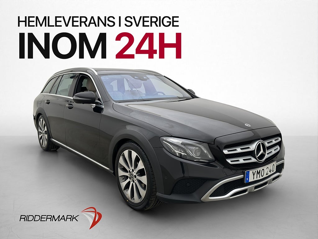 Mercedes-Benz E 220 d All-Terrain Wide Pano Burmester Läder